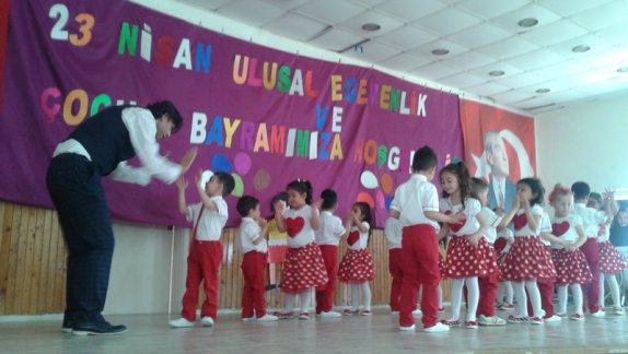 Aynalıgöl Anaokulu Öğrencileri 23 Nisan Ulusal Egemenlik ve Çocuk Bayramı´nı Kutladılar